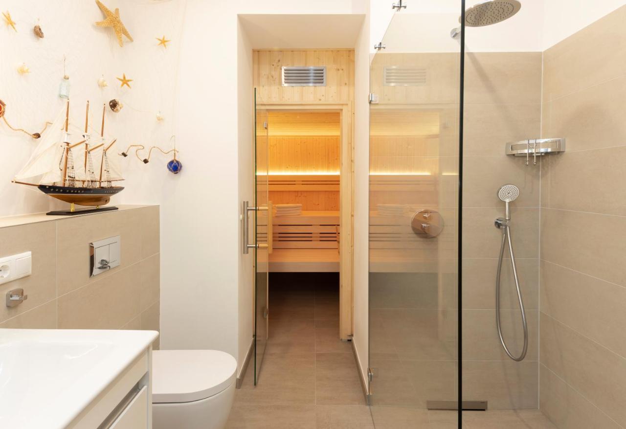 Safari Lodge Prora - Mit Sauna Und Direktem Strandzugang بينز المظهر الخارجي الصورة