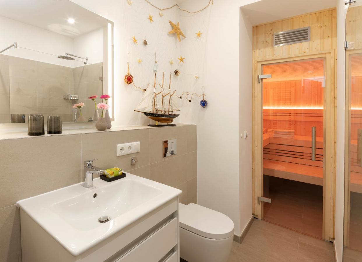 Safari Lodge Prora - Mit Sauna Und Direktem Strandzugang بينز المظهر الخارجي الصورة